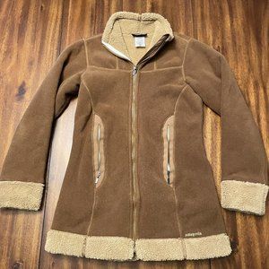Patagonia Long Synchilla Windzone Jacket Brown Women’s Size XS